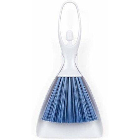 Liten borste och sopskyffelsats för rengöring av damm, hår, bil och hemgolv, soffa, kontor