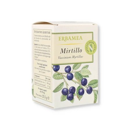 Erbamea Mirtillo 50 Capsule Vegetali