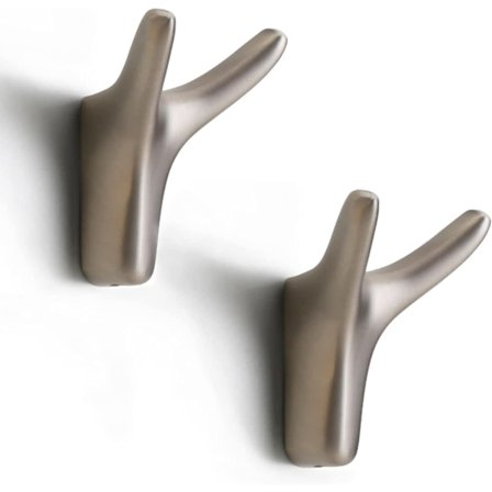 Pyyhekoukut 2 pakkausta Vaatekoukku Lehmänpää Seinäkoukut Raskaille