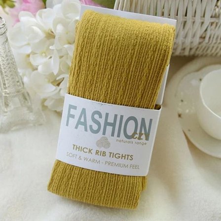 Strumpbyxor Fotade Strumpbyxor GUL Gul