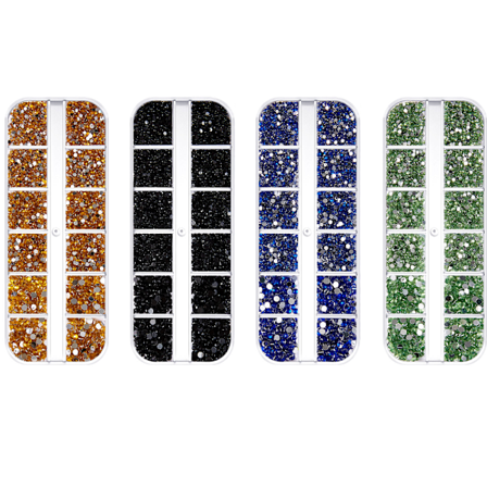 Nail Art Rhinestones Crystal Flatback