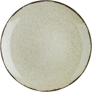 Tallrik flat Blocho Pearl Colorx Beige 27cm