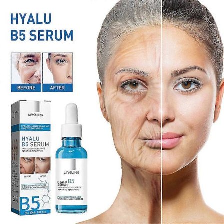st Hyalu B5 Hyaluronsyra Serum Trippel Anti-Aging Anti-rynkkoncentrat Reparerande Essens, Ger huden fyllighet och jämnhet