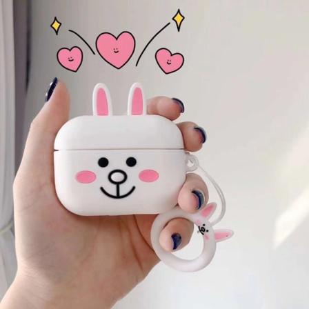 Silikon Air_sPods Pro Cover Cute Funny Kompatibel för A