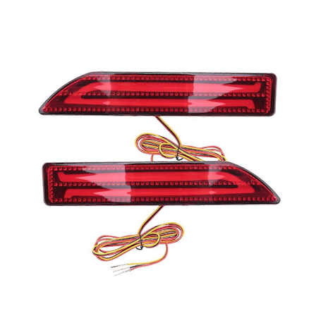 Bil Bakre Stötfångare Ljusguide Strip med Körbroms Dubbel Funktion Bakre Lampa Bakljus för Honda CR