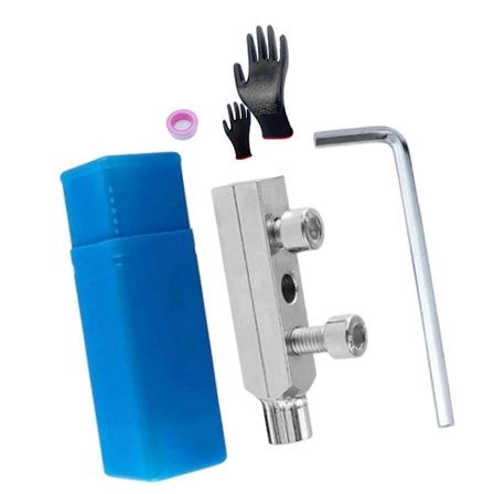 Reparationsværktøj til fjernelse af knækket vandhane, robust kompakt stålskrueudtrækker til knækkede skruer, udtrækker til knækket gevind på 