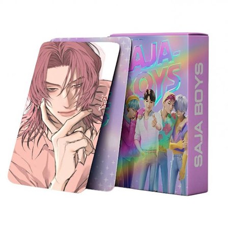 55 K-POP Sajaboy Anime Samlarkort