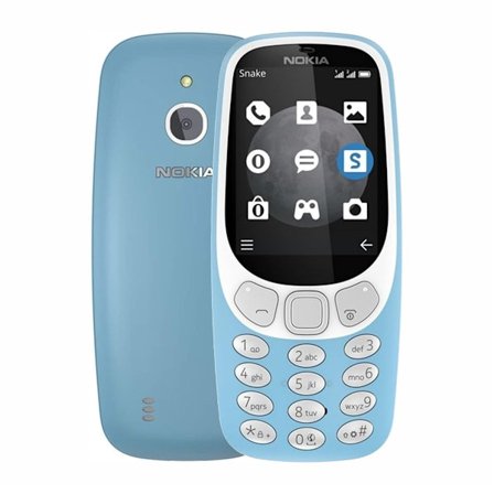 Begagnad Nokia 3310 30.5MB Azure Blue - Använt skick