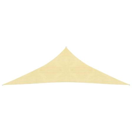 Vidaxl Solsegel 160 G/m² Beige 4x4x5,8 M Hdpe Beige