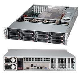 SUPERMICRO SC826 BAC4-R920LPB - kan monteres i rack - 2U - forbedret og utvidet ATX