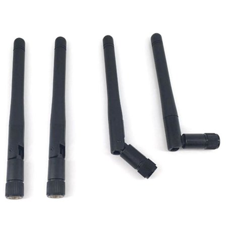 4st 433mhz antenn Omniriktad antenn Tx433-jk-11 2.5dbi flexibel Sma-kontakt 433 Mhz Omni A