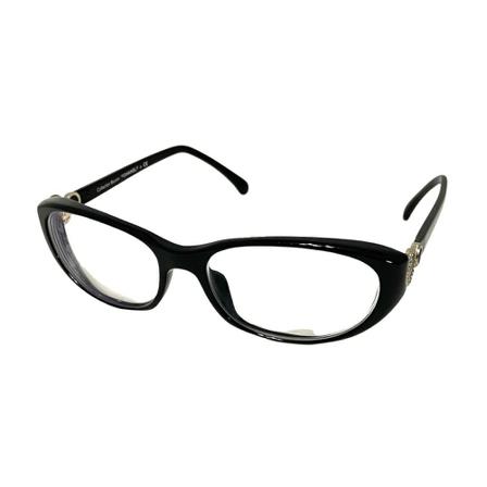 Chanel Vintage, Pre-owned glasses Zwart, Dames, Maat:ONE Size