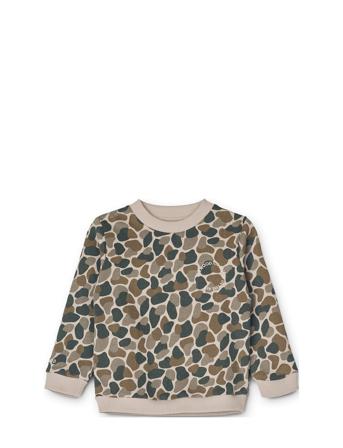 Thora Colourblock Sweatshirt Svetari Collegepaita Monivärinen/Kuvioitu Liewood