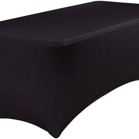 Jalkasuorakulmainen joustava spandex-pöytäliina, joka sopii baaripöytiin KLB