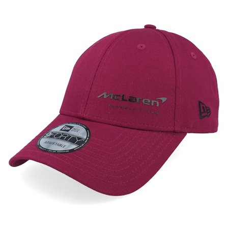 New Era - Motor - Red - adjustable - Cap - McLaren F1 Essential 9FORTY Cardinal Adjustable - Hatstore