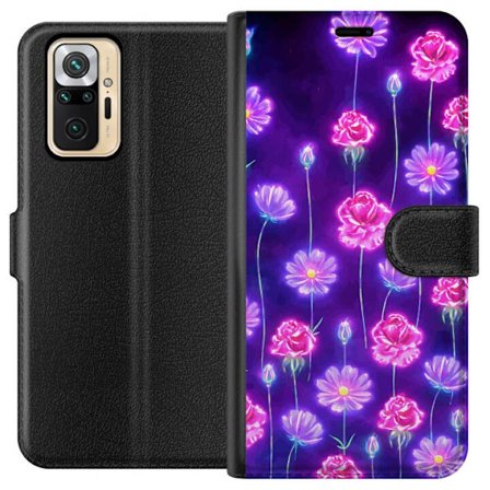 Kompatibel Tegnebogsetui til Xiaomi Redmi Note 10 Pro Bloom Reverie Electric Petals