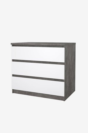 Tvilum - Naia Kommode 3 skuffer - Pakke - Grå - Kommoder - Fra Homeroom