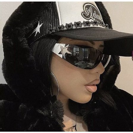 Luxury Y2K Sunglasses , Women's Rimless Glasses New Fashion 2023