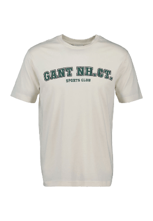 GANT Graphic T-Shirt T-shirts Herr Vit S