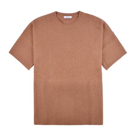 Max Mara T-Shirts Brun, Dame, Størrelse: L
