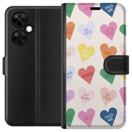 Kompatibelt Plånboksfodral till OnePlus OnePlus Nord CE 3 Lite CandyHearts