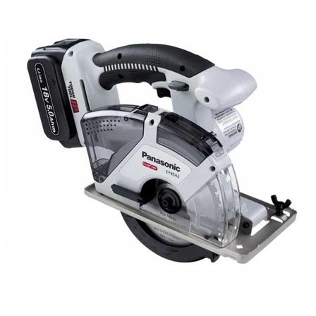 Panasonic EY45A2LJ2G Sirkelsag med batteri og lader, Maskiner
