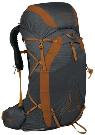 Osprey M's Exos 38L Dark Charcoal Grey