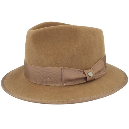 Brixton - Marrón traveler Sombrero - Paco Fedora Desert Palm Traveller @ Hatstore