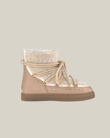 INUIKII CURLY ROCK Beige Schuhe Mädchen - Kids Brand Store