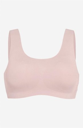 Cellbes of Sweden - Sømløs soft-BH i tåkerosa for damer i størrelse 34/36
