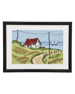 Stickpackung Bild Das Haus am Wasser - Permin