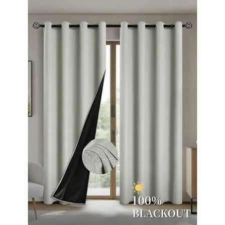1 kpl Pimennysverhot pinnoitetulla eristävällä vuorella, verhot olohuoneeseen, makuuhuoneeseen, keittiöön, kodin sisustukseen, huoneen koristeluun