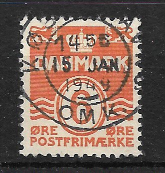 Danmark - AFA 254x - Stemplet