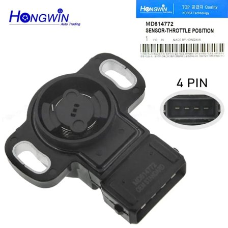Original nr.: MD614772 Gashåndtagspositionssensor passer til MITSUBISHI 3.5L V6/1.8L 2.4L L4 1997-2002 MD614734, TH247, TPS4073