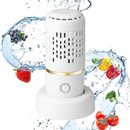 Matrenare & Frugt Rengøringsmiddel – Bærbar Vaskemaskine til Frugt, Grøntsager, Kød og Tallerkener – Dyb Rengøring, Vandtæt_OF