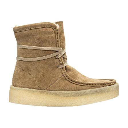 Clarks, Boots Beżowy, Kobieta, Rozmiar: 40 EU