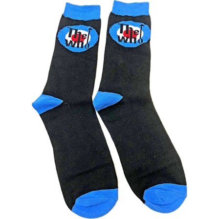 The Who Unisex Vuxen Logo Sockar 7 UK-11 UK Svart/Blå