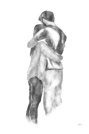 Pelcasa - Plakat Embrace - Hvid - Posters - Fra Homeroom