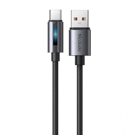 Mcdodo CA-5180 USB-A USB-C-kaapeli, 1.2m (musta)
