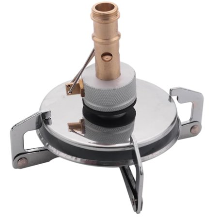 Udendørs Mini Gasskomfur i Rustfrit Stål, Bærbar Camping Picnic Gass Foldbar Komfur