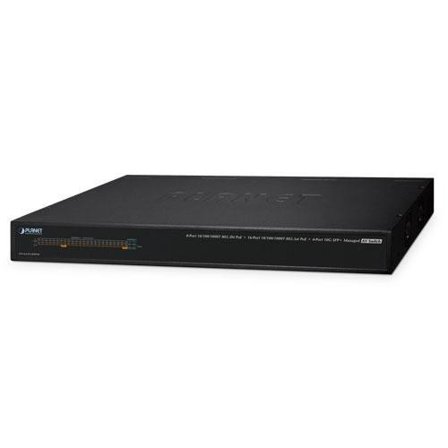 Planet Switch 8-p Gigabit 16xPoE 4xSFP Layer2