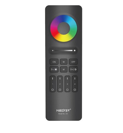 SYNERGY 21 LED Fernbedienung 2,4GHz (RGB+CCT) 4 Zonen *Milight/Miboxer* (b)