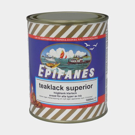 Varnish / clear coat Epifanes Teaklack Superior Clear Coat, 1 litre