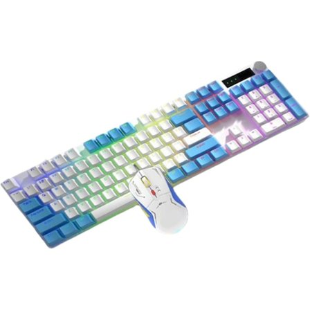 Højstabilitets Mekanisk Cored Tastatur Sæt Baggrundsbelyst Farveblok med Hot Swappable Switches til Gamere