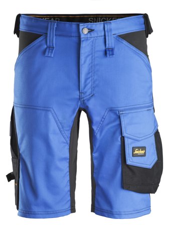 Snickers Workwear 6143 AllroundWork Työshortsit sininen/musta Sininen/Musta, Vaatteet