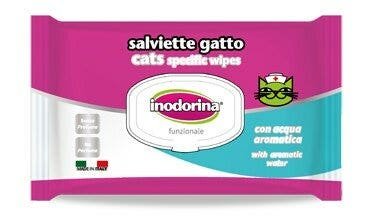 Inodorina Funzionale Salviette Detergenti Per Gatti 40 Salviette