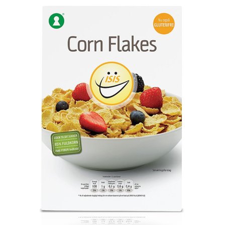 EASIS glutenfri Cornflakes 375 g, Helse & Madvarer, Gryn, Flager & Drys, Drys