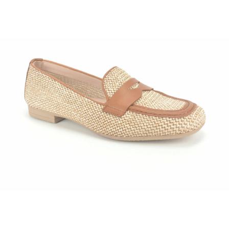 Hispanitas, Camel Raffia College HK Beige, Dames, Maat:37 EU
