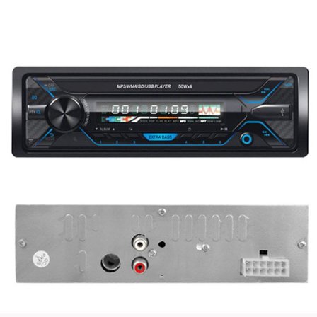 Bilradio - TD - Double-Din - Bluetooth - USB/TF - MP3/WMA/WAV