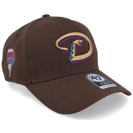 47 Brand - MLB Brun adjustable Caps - Hatstore Exclusive x Arizona Diamondbacks Brown A-Frame Adjustable @ Hatstore